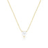1.01 carat heart shape diamond set in 14k yellow gold, 18 inch chain length <span class='visuallyhidden'>Call, text 323-404-2959 for shop help.</span>
